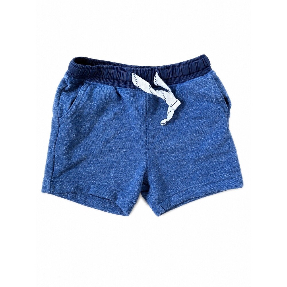 Carter’s Baby Boys Blue Pull-On Knit Shorts 12 Months